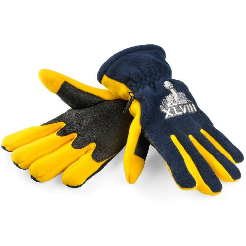 FOCO NFL New England Patriots Fleece Gloves FOCO NFL New England Patriots Fleece Gloves