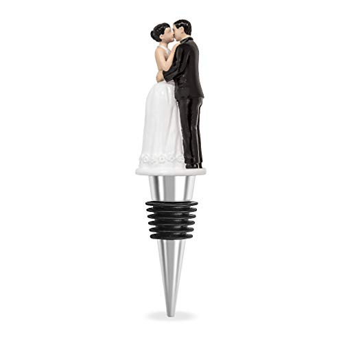 Wild Eye Designs Wine Stopper (Wedding Couple Cake Topper)