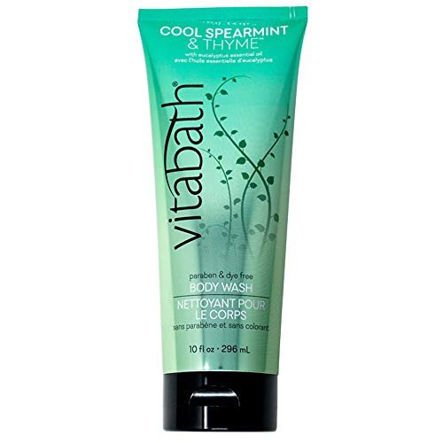 Vitabath Body Wash, Cool Spearmint  and  Thyme, 10 Fluid Ounce