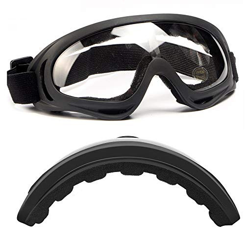 LUFF Protective Safety Glasses, Industrial Goggles Anti-Fog Scratch Resistance Anti-Chemical Splash Goggles Safety Goggles