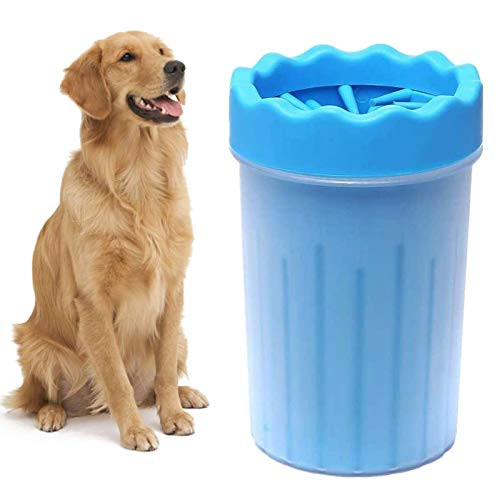 Dog Paw Cleaner?2 in 1Soft Silicone Dog Paw Washer Cup?Portable Pet Cleaning Brush Feet Cleaner Prevent Water Splashing? for Dog Cat Grooming with Muddy Paws Dog Paw Cleaner?2 in 1Soft Silicone Dog Paw Washer Cup?Portable Pet Cleaning Brush Feet Cleaner Prevent Water Splashing? for Dog Cat Grooming with Muddy Paws