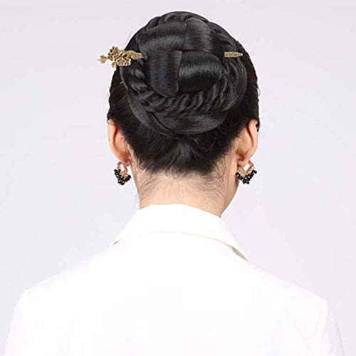 Hair Sticks Women Vintage Bronze Hair Chopstick, Retro Antique Decorative Hair Fork Hair Pins for Women Hair DIY Accessory, Classic Hairpins(10)