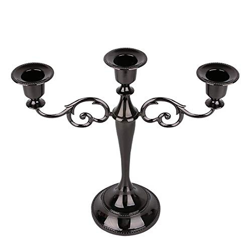 Candle Holders, Dedoot 3-Cabdle Metal Candelabra Candlestick Holder Fit 3/4" Taper Candle, Decorative Candle Stand 10.5" Tall Candle Holders for Table Wedding Party Candle Holders, Dedoot 3-Cabdle Metal Candelabra Candlestick Holder Fit 3/4" Taper Candle, Decorative Candle Stand 10.5" Tall Candle Holders for Table Wedding Party
