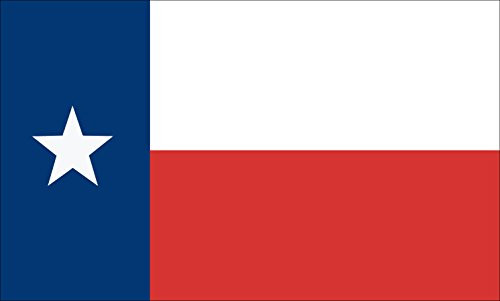 American Vinyl State Flag of Texas Sticker (tx Texan Lone Star Love)