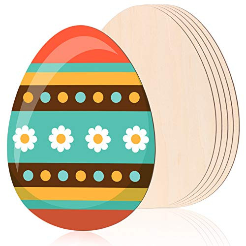 6 Pieces 10 Inch Wooden Easter Egg Cutouts Unfinished Wood Egg Ornaments Egg Shape Wooden Craft Tags Easter Egg Wood Slices for Easter Spring Home Decor Classroom DIY Craft 6 Pieces 10 Inch Wooden Easter Egg Cutouts Unfinished Wood Egg Ornaments Egg Shape Wooden Craft Tags Easter Egg Wood Slices for Easter Spring Home Decor Classroom DIY Craft