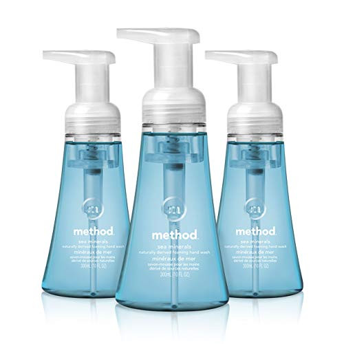 Method Foaming Hand Soap, Sea Minerals, 10 Fl Oz (Pack of 3)
