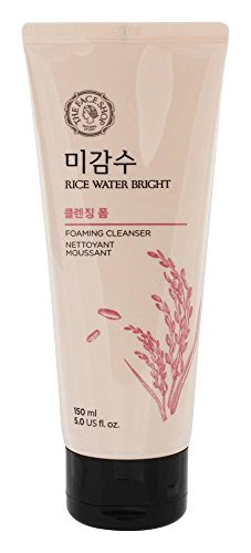 THEFACESHOP Rice Water Bright Foaming Cleanser, 5 Fl Oz