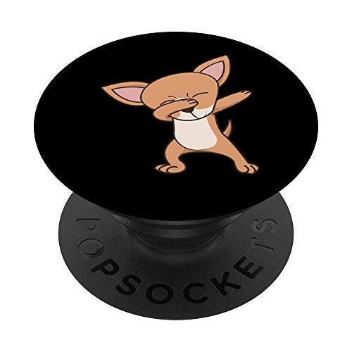 Dabbing Chihuahua - Strike Short-Haired Dog PopSockets PopGrip: Swappable Grip for Phones and Tablets Dabbing Chihuahua - Strike Short-Haired Dog PopSockets PopGrip: Swappable Grip for Phones and Tablets