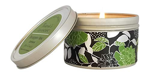 Victorias Lavender Luxury Scented Candles - Essential Oil Soy Wax Aromatherapy Candle (Eucalyptus Mint) - Made in USA