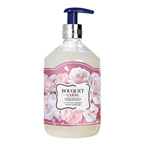 Bouquet Garni Deep Perfume Shampoo Cherry Blossom 500 ml / 16.9 Fl. oz.
