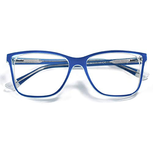 Anti Eye Strain Headache Blue Light Blocking Glasses Computer Reading Glasses UV400 Transparent Lens