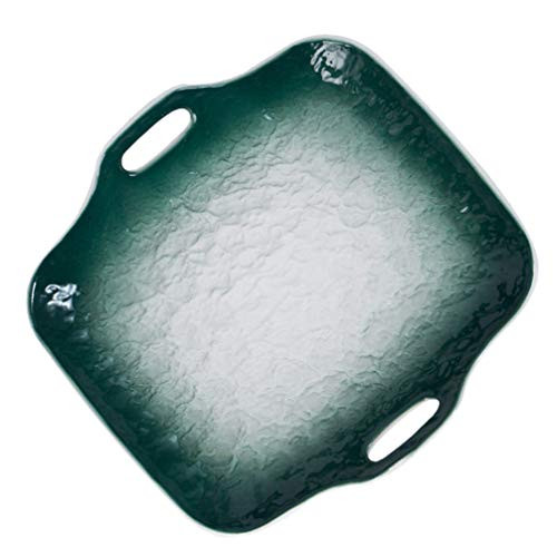 Yardwe Baking Dish Ceramic Casserole Dish Bakeware Lasagna Pan Baking Dishes Pan Snack Food Pots Baking Accessories Green Yardwe Baking Dish Ceramic Casserole Dish Bakeware Lasagna Pan Baking Dishes Pan Snack Food Pots Baking Accessories Green