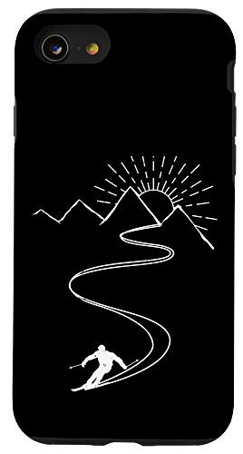 iPhone SE (2020) / 7 / 8 Skiing Freeriding Design. Ski and Snowboard Mountain Case