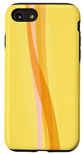 iPhone SE (2020) / 7 / 8 Yellow Orang e Pink Pattern Case