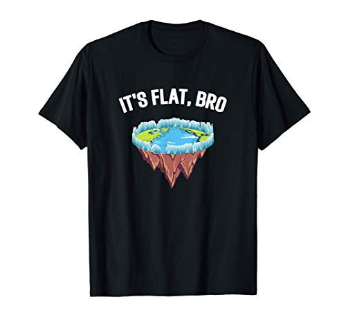 Flat Earth Ice Wall Disc Shaped Earth T-Shirt