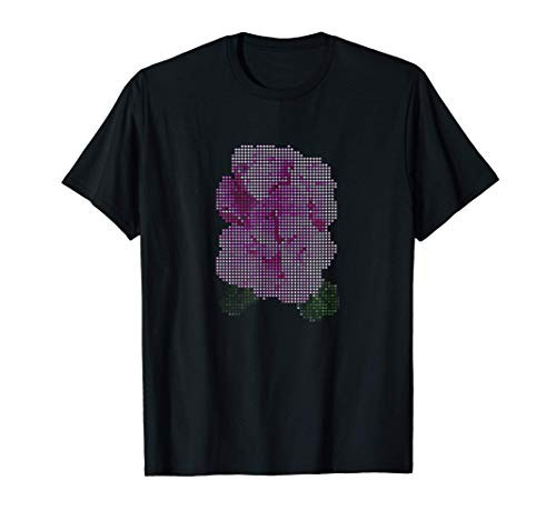Hydrangea pink blossom pink flower star garden T-Shirt