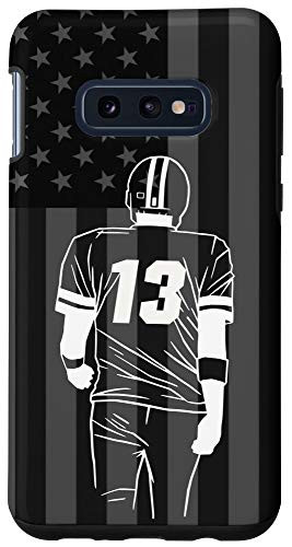 Galaxy S10e American Football Player Number 13 Case
