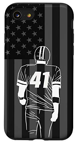 iPhone SE (2020) / 7 / 8 American Football Player Number 41 Case