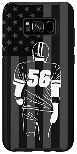 Galaxy S8Plus American Football Player Number 56 Case