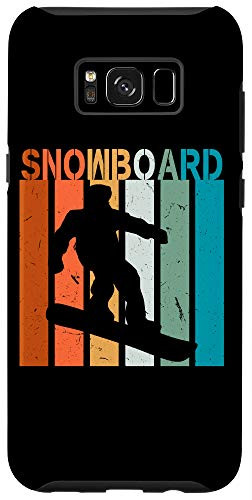 Galaxy S8Plus Snowboarder Freeriding Design. Ski and Snowboard Mountain Case