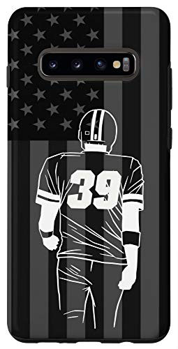 Galaxy S10Plus American Football Player Number 39 Case