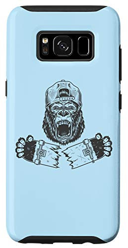 Galaxy S8 Skaters Having Fun Is My Board Okay? Monkey Skateboarding Case