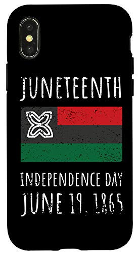 iPhone X/XS Pan African Flag Juneteenth Black History Case