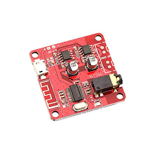 Ximimark 1Pcs 3.7-5V MP3 Stereo Bluetooth 4.2 Receiver Module Lossless Decoder Board Car Stero Speaker Amplifier Module DIY Speaker Modified