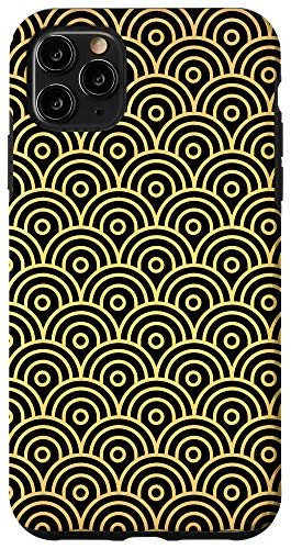 iPhone 11 Pro Max Geometric Pattern Circles - Abstract Geometry Shapes Case