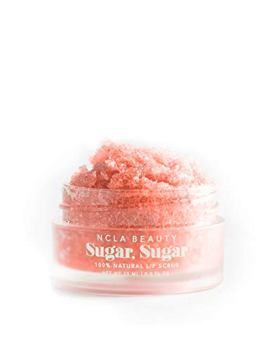 NCLA 100 percent Natural, Vegan Sugar, Sugar Lip Scrub (Peach)