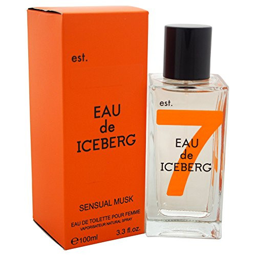 Iceberg Sensual Musk Women's Eau de Toilette Spray, 3.3 Ounce