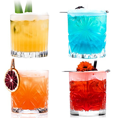 RCR Mixology Luxion Crystal Tumblers, Set of 4