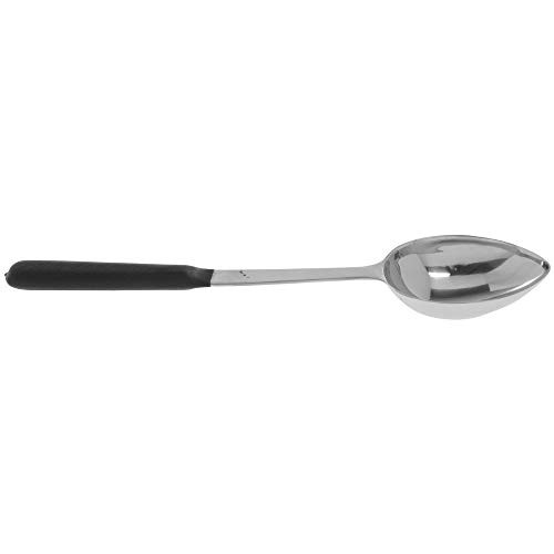 Hubert Serving Spoon with Siiocne Handle 3 oz Solid Stainless Steel 13"L