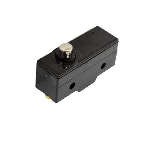 Aexit AC 250V Control electrical 15A 1 NO 1 NC 1Com SPDT Momentary Short Push Plunger Micro Switch