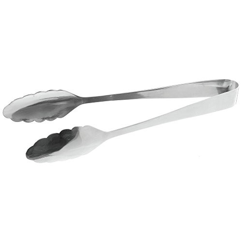 HUBERT Scalloped Serving Tong Stainless Steel - 6"L