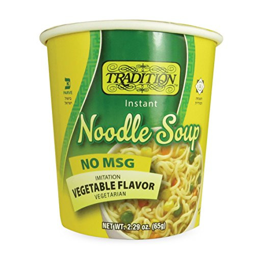 Tradition No MSG Instant Noodle Soup Cup, Vegetable, 2.29 oz (Pack of 12) Tradition No MSG Instant Noodle Soup Cup, Vegetable, 2.29 oz (Pack of 12)