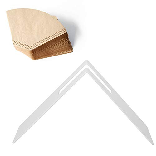 V Shape Paper Coffee Filters Cone, Coffee Filter Holder Coffee Paper Storage Rack Filter Stand Office Coffee Makers Coffee Shop for Home