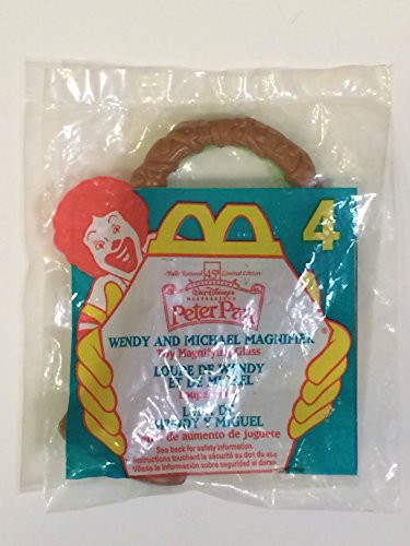 McDonalds Happy Meal Peter Pan  4 - Wendy and Michael Magnifier (1997)