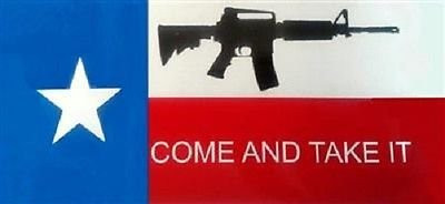 K's Novelties Wholesale Lot of 6 Texas AR-15 M4 Come and Take it Decal Bumper Sticker Set of 6