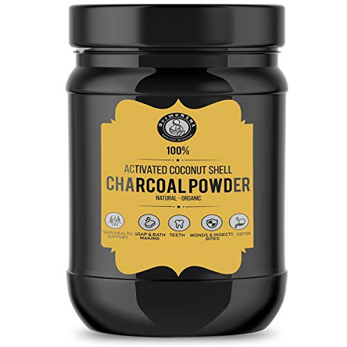Organic Activated Coconut Shell Charcoal Powder 1 lb 16 oz Food and Cosmetics Grade, Bulk, for Toothpaste, Soap Making, Natural Teeth Whitening Solution, DIY Peel Off Mask NO Trees Harmed in Marking Organic Activated Coconut Shell Charcoal Powder 1 lb 16 oz Food and Cosmetics Grade, Bulk, for Toothpaste, Soap Making, Natural Teeth Whitening Solution, DIY Peel Off Mask NO Trees Harmed in Marking