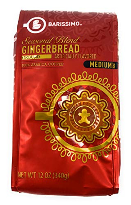 Barissimo Seasonal Blend Gingerbread Ground Coffee, 12 oz Barissimo Seasonal Blend Gingerbread Ground Coffee, 12 oz