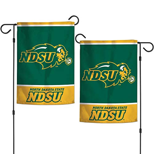 WinCraft NCAA NDSU North Dakota State Bison 12.5" x 18" Inch 2-Sided Garden Flag Logo