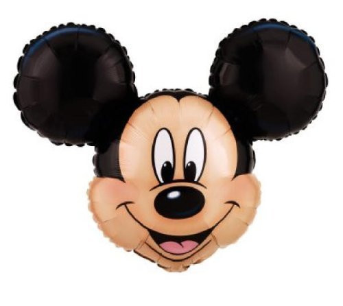 Mickey Mouse Head Shaped Foil Balloon Jumbo 27"
