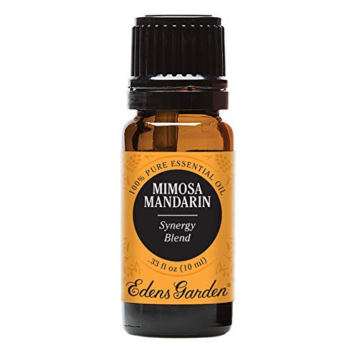 Edens Garden Mimosa Mandarin Essential Oil Synergy Blend, 100 percent Pure Therapeutic Grade (Anxiety  and  Stress) 10 ml