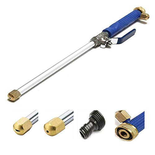 Gazelle Trading High Pressure Hydro Jet Wand, Extendable Garden Sprayer Power Washer Attachment Water Hose Nozzle Car Washer, Flexible Glass Cleaning Tool Window Water Cleaner Gazelle Trading High Pressure Hydro Jet Wand, Extendable Garden Sprayer Power Washer Attachment Water Hose Nozzle Car Washer, Flexible Glass Cleaning Tool Window Water Cleaner