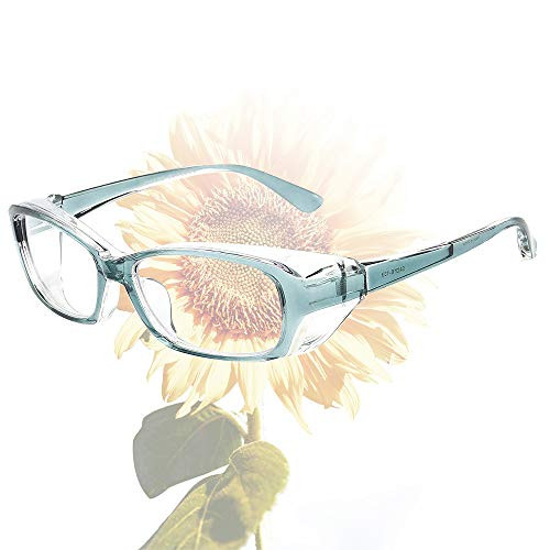 Safety Glasses Anti Fog for Men Women Anti Pollen Safety Goggles UV400 Protection Blue