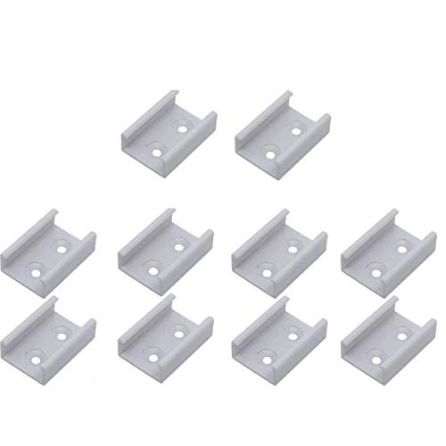 YiLighting Extension Connectors for U-Shape Aluminum Channels (10, Extension Connectors)