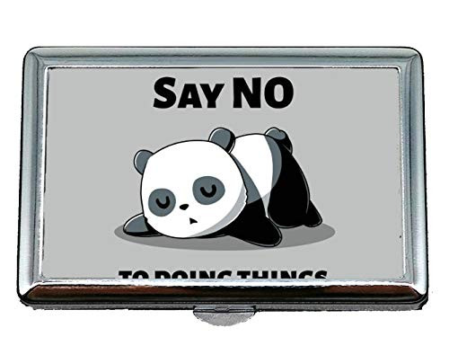 Cigarette Holder Case,Pans Giant Panda Humor Business Card Holder Business Card Case (Stainless Steel) Cigarette Holder Case,Pans Giant Panda Humor Business Card Holder Business Card Case (Stainless Steel)