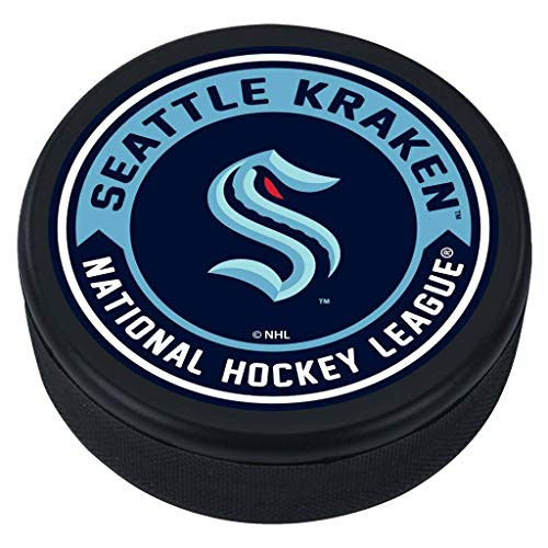 Mustang Product Kraken 3D Textured Arrow Souvenir Hockey Puck Mustang Product Kraken 3D Textured Arrow Souvenir Hockey Puck