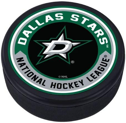 Mustang Dallas Stars 3D Textured Arrow Souvenir Hockey Puck Mustang Dallas Stars 3D Textured Arrow Souvenir Hockey Puck
